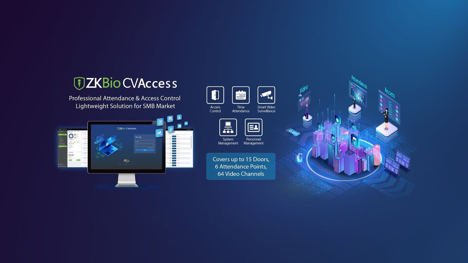 ZKTeco ZKBio CVAccess access control