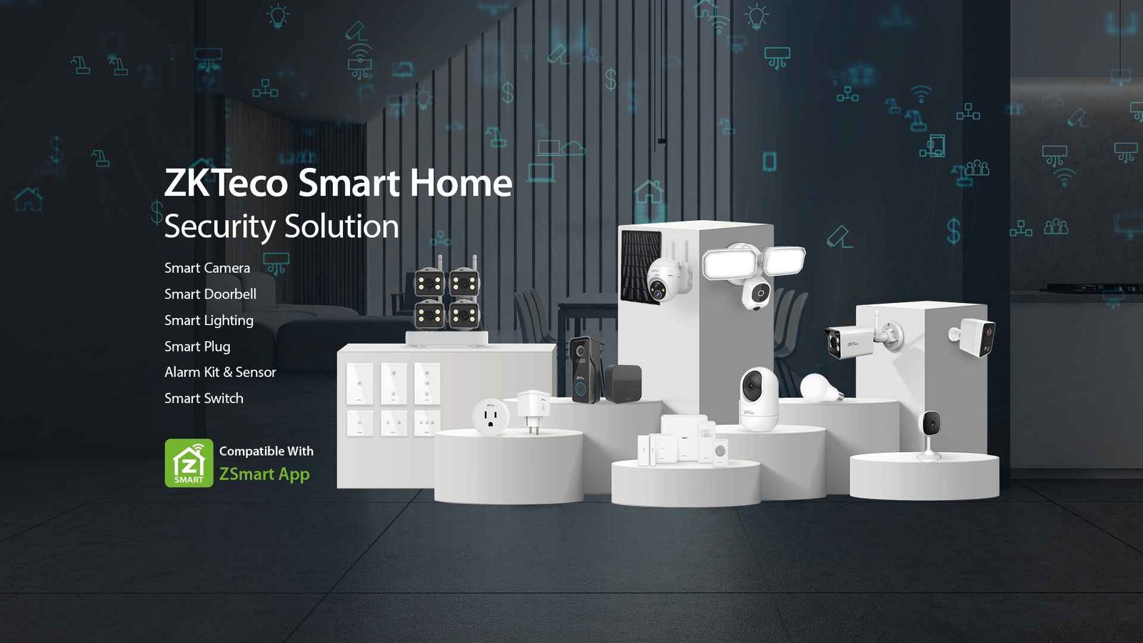 ZKTeco smart home and security solutions